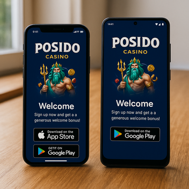 Posido Casino - Böngészős platform - iOS és Android támogatás